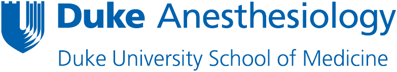 Duke Anesthesiology, Duke University School of Medicine